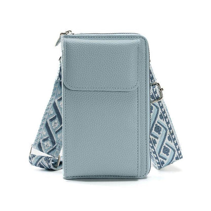 Stylish Women's Messenger Bag - Trendy PU One Shoulder Phone & Coin Purse - Buy Center