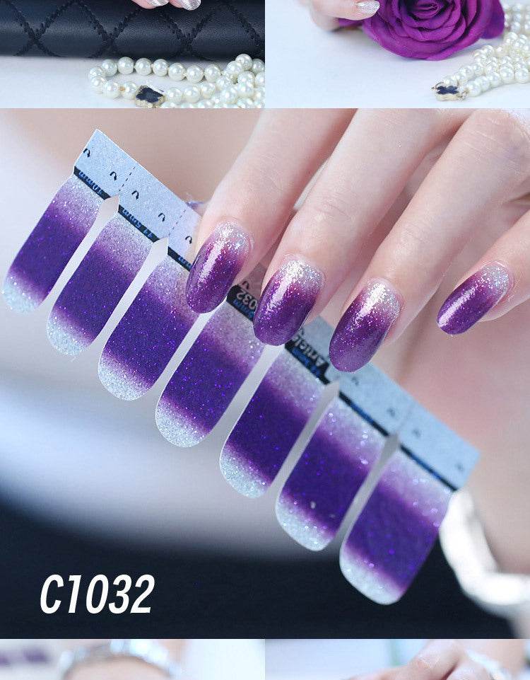 Vibrant Nail Polish Stickers - Waterproof & Easy to Apply for 2025 - Buy Center