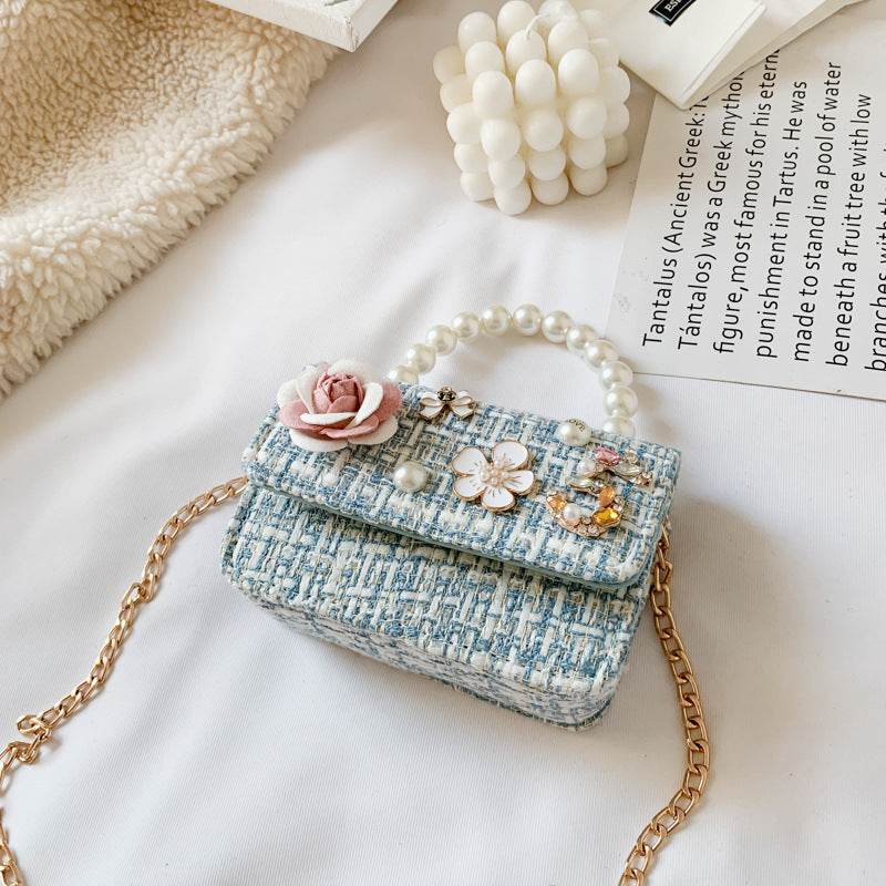 Girl's Pearl Handbag - Waterproof, Anti-Theft, Trendy Korean Design - Buy Center