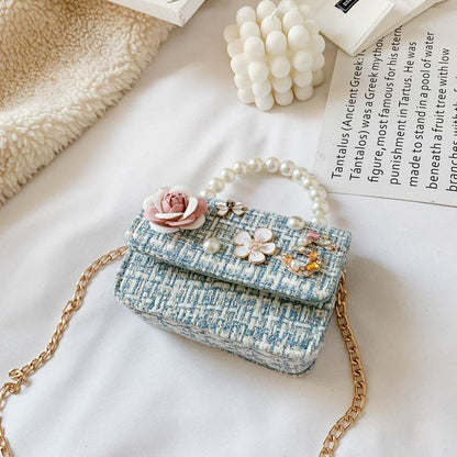 Girl's Pearl Handbag - Waterproof, Anti-Theft, Trendy Korean Design - Buy Center