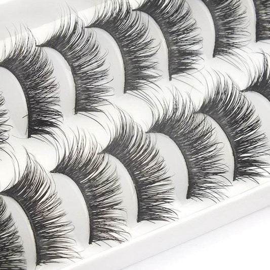 Buy Center Artificial Eyelashes - 10 Pairs for Every Style & Occasion - Buy Center