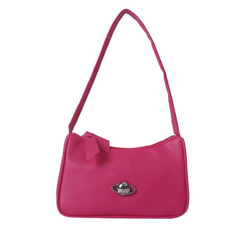 Simple Temperament Shoulder Bag - Chic Evening Accessory in Trending Colors - Buy Center