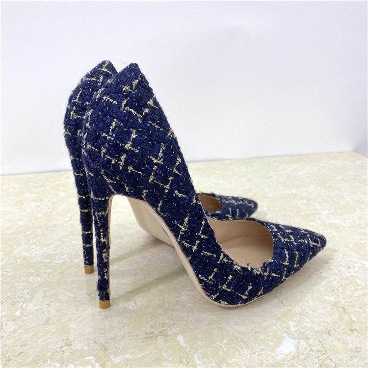 Buycenter Stylish High Heel Pumps - 12CM Pointed Stiletto for Women - Buy Center