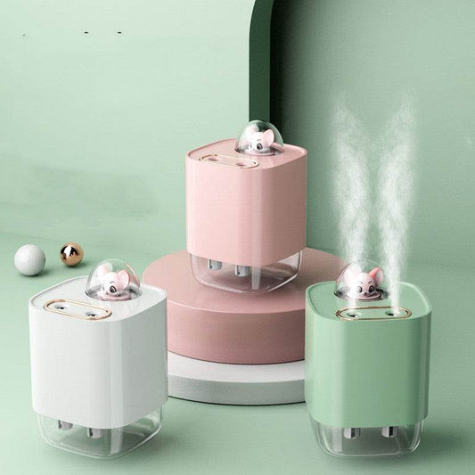 Cute Pet USB Aromatherapy Humidifier - Double Spray, Modern Design - Buy Center