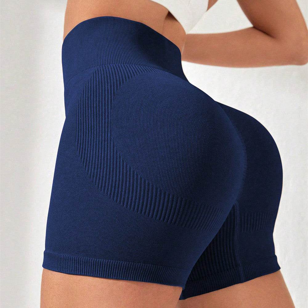 Buycenter High Waist Yoga Shorts - Peach Hip Lift Fitness for Women - Buy Center