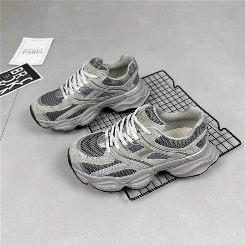 Thick Bottom Paris Dad Shoes - Lightweight Exercise Footwear for Modern Style - Buy Center