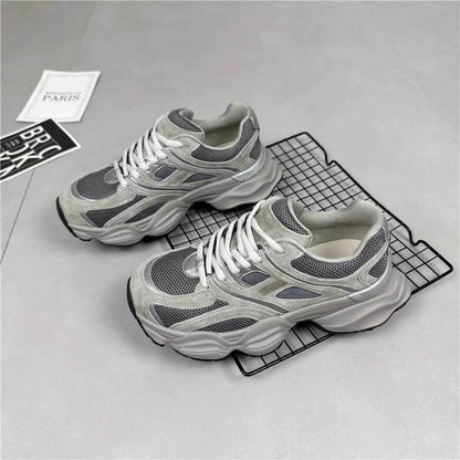 Thick Bottom Paris Dad Shoes - Lightweight Exercise Footwear for Modern Style - Buy Center