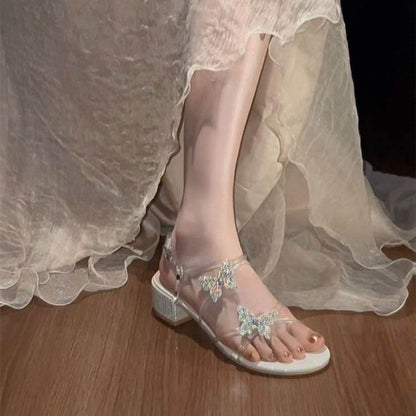 Buycenter Rhinestone Sandals for Women - Stylish & Elegant Design - Buy Center