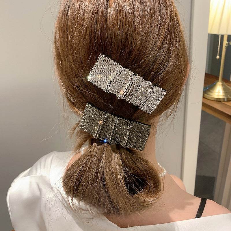 Elegant Rhinestone Hair Clip for Women - Versatile BB Accessory 2025 - Buy Center