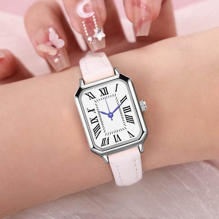 Artistic Silver Women's Quartz Watch - Thin Strap & Roman Dial Style - Buy Center