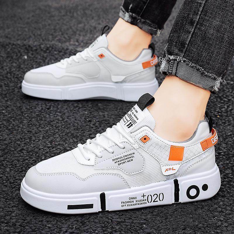 Men's Casual Sports Board Shoes - Trendy Vulcanized Sneakers for Daily Wear - Buy Center