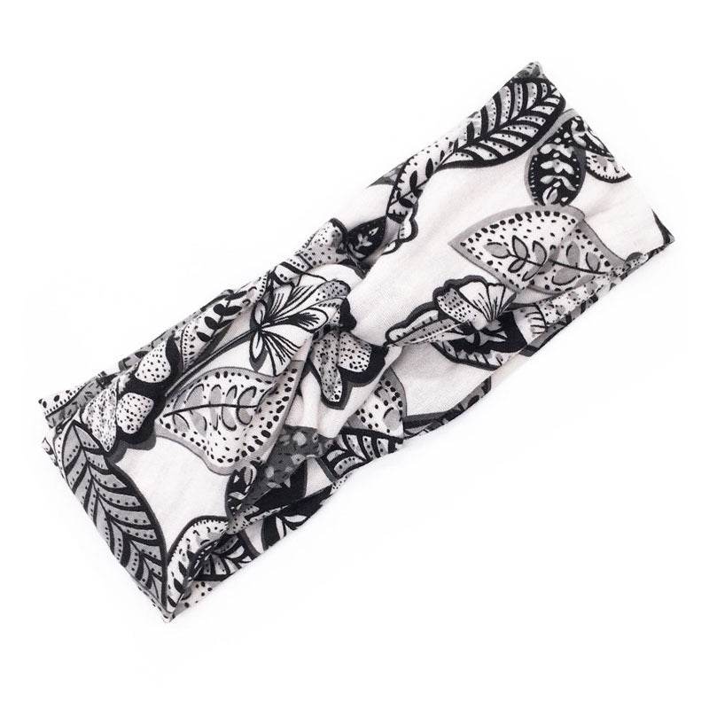 Floral Cross Hair Band - Stylish Multi-Purpose Headband for Women 2025 - Buy Center