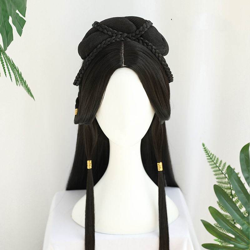 Ancient Costume Wig for Women - 70cm Long Han Chinese Style Lace - Buy Center