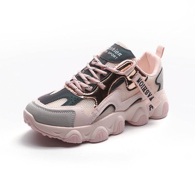 Buuycenter Trendy Wave Platform Sneakers - Stylish Women's Footwear - Buy Center