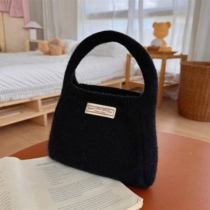 Trendy Woolen Yarn Shoulder Bag for Women - Portable & Stylish 2025 - Buy Center