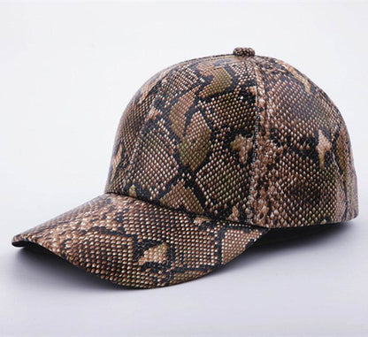 Buycenter Snake Print Baseball Hat - Stylish Unisex Cap for All Seasons - Buy Center