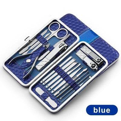 Nail Manicure Tool Kit Combo - 18 & 21-Piece Professional Set - Buy Center