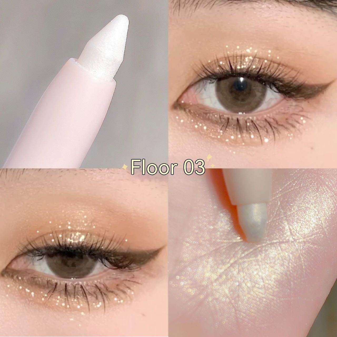 Crouching Silkworm Eyeliner Pen - Brightening Matte & Pearl Colors 2025 - Buy Center