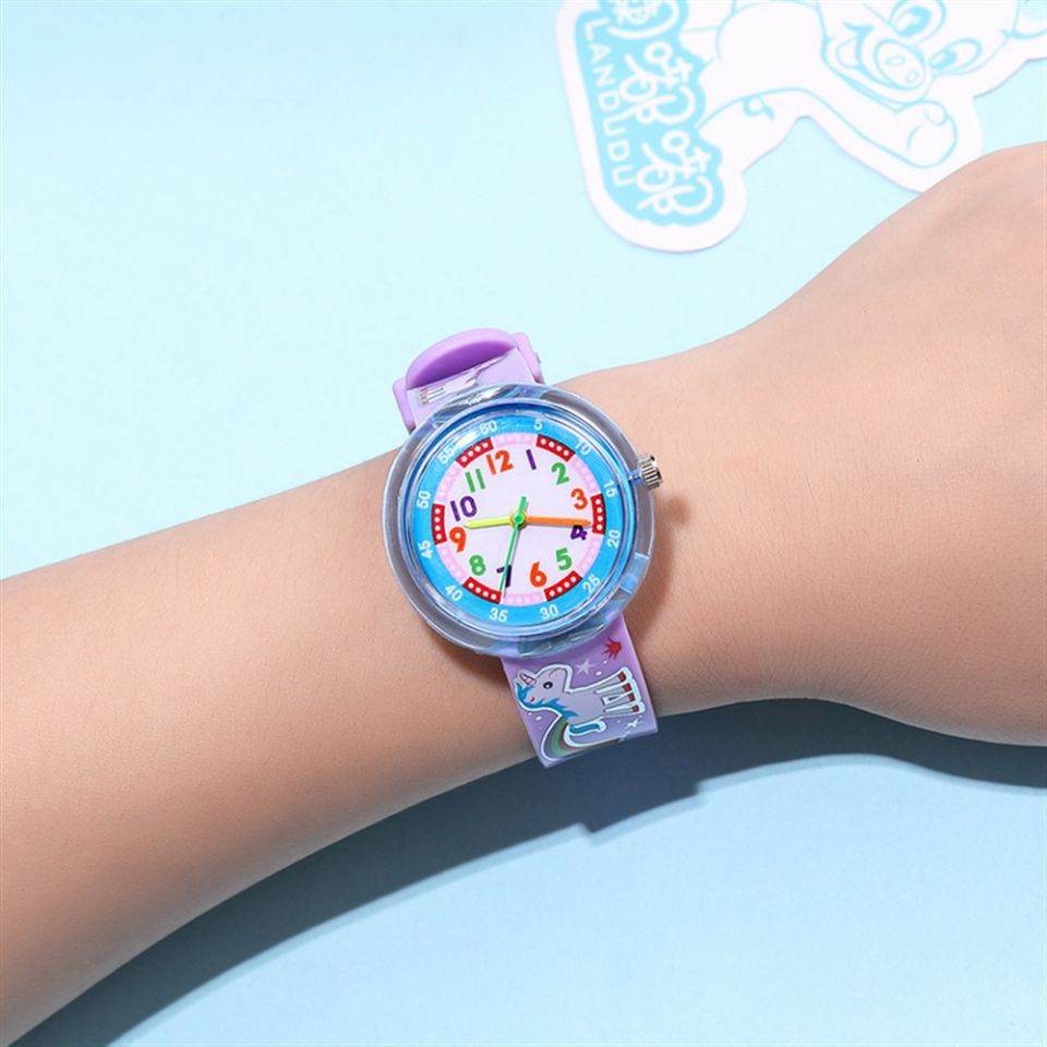 Cute Children's Silicone Cartoon Watch - Lightweight & Durable Fun Design - Buy Center