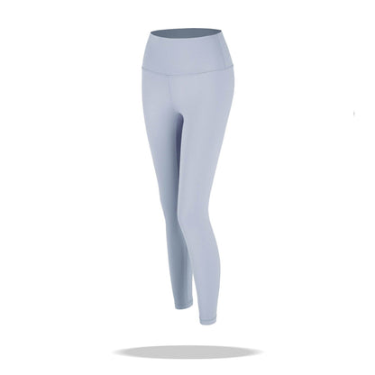 Buycenter High-Waisted Peach Sports Tights - Hip-Lifting, Best for Running - Buy Center