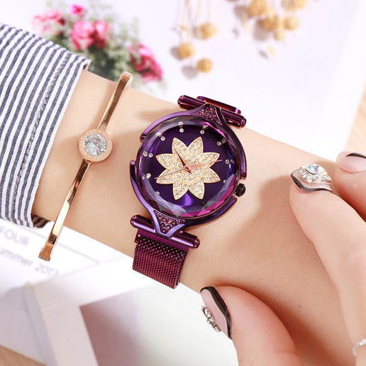Buy Center Women's Casual Watch - Trendy Korean Style, Waterproof Design - Buy Center