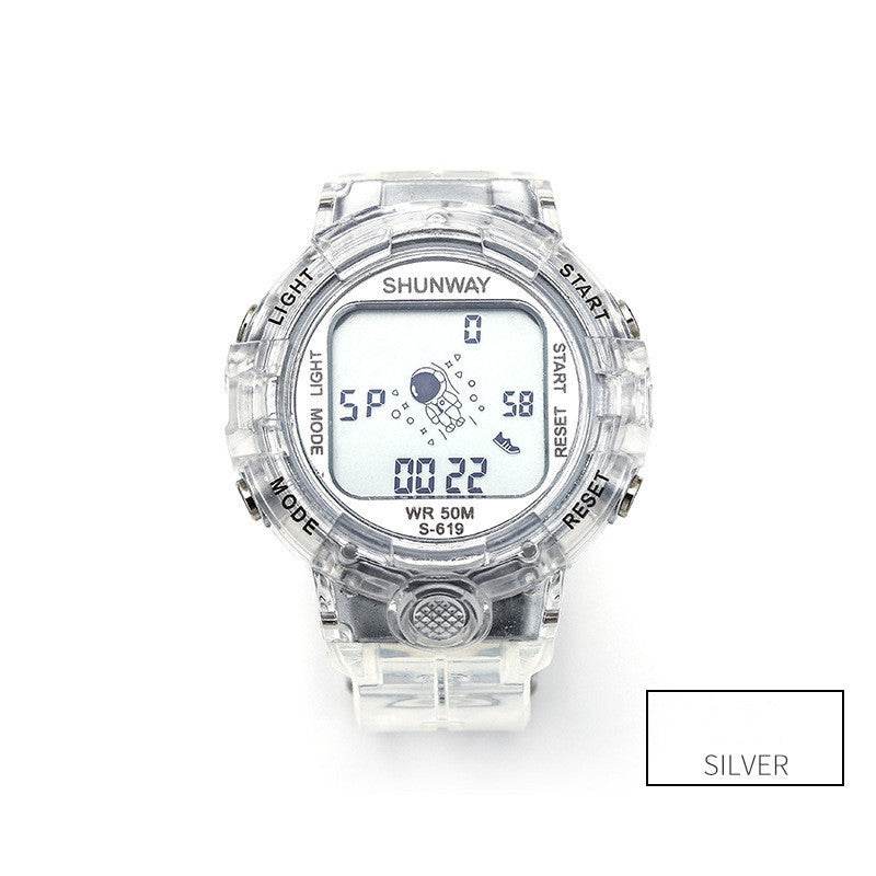 Spaceman Waterproof Watch - Sporty Lightweight Timepiece, 6 Colors - Buy Center