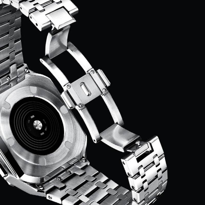 Men's Business Watch Strap - Durable Stainless Steel & Protective Case - Buy Center