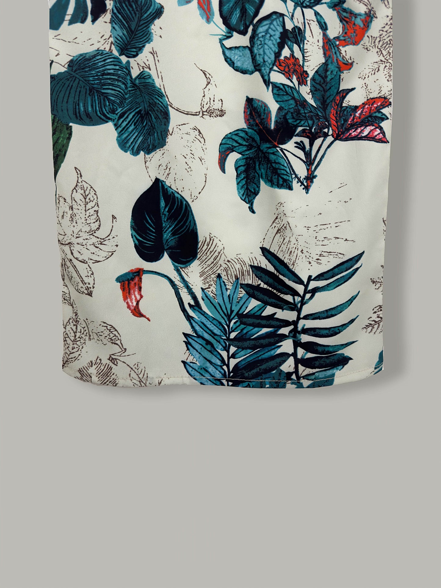 Tropical Print Camisole Set - Elegant Wide-Leg Pants for Summer - Buy Center