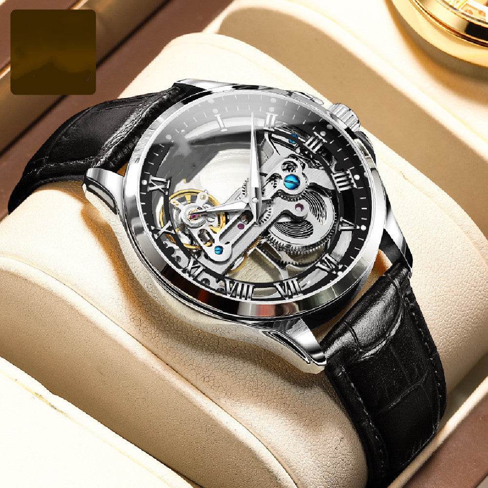 Buycenter Men's Waterproof Luminous Mechanical Watch - Fashion Style, 41mm Dial - Buy Center