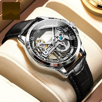 Buycenter Men's Waterproof Luminous Mechanical Watch - Fashion Style, 41mm Dial - Buy Center