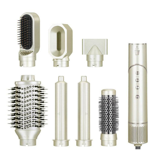 7-in-1 Hair Straightener & Curler - Premium Hot Air Comb for Easy Styling - Buy Center