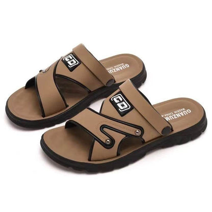 Men's Non-Slip Beach Sandals - Stylish Platform Design for Summer Fun - Buy Center