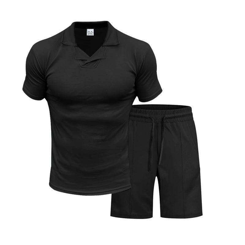 Buycenter Men's Slim Fit Casual Shirt & Shorts - Quick-Drying Outfit - Buy Center