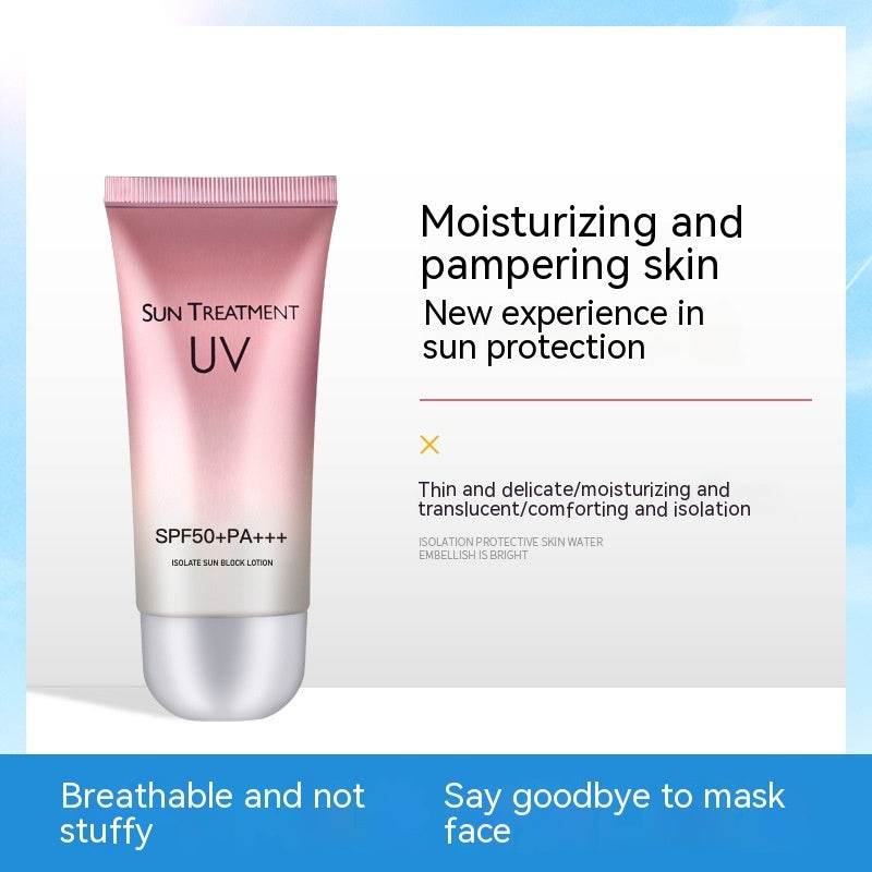 SPF50 Sunscreen & Hydrating Primer - UV Protection for Summer Glow - Buy Center