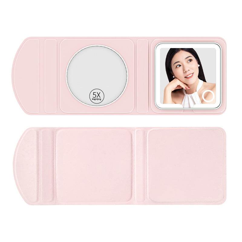 PU Bifold Mirror Powder - Essential Face Skin Care Tool for Glam - Buy Center