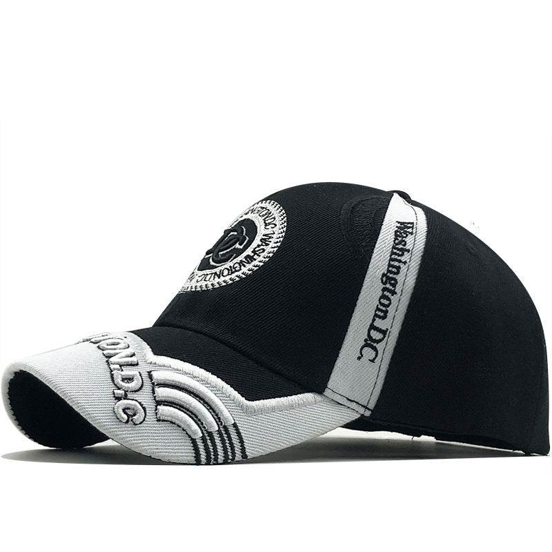 Trendy Embroidered Baseball Cap - Adjustable Cotton Sun Protection Hat - Buy Center
