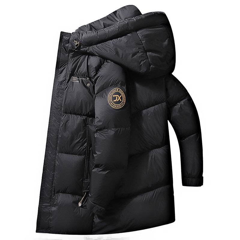 New Winter Men's Duck Down Jacket - Warm & Stylish in Black & Blue - Buy Center