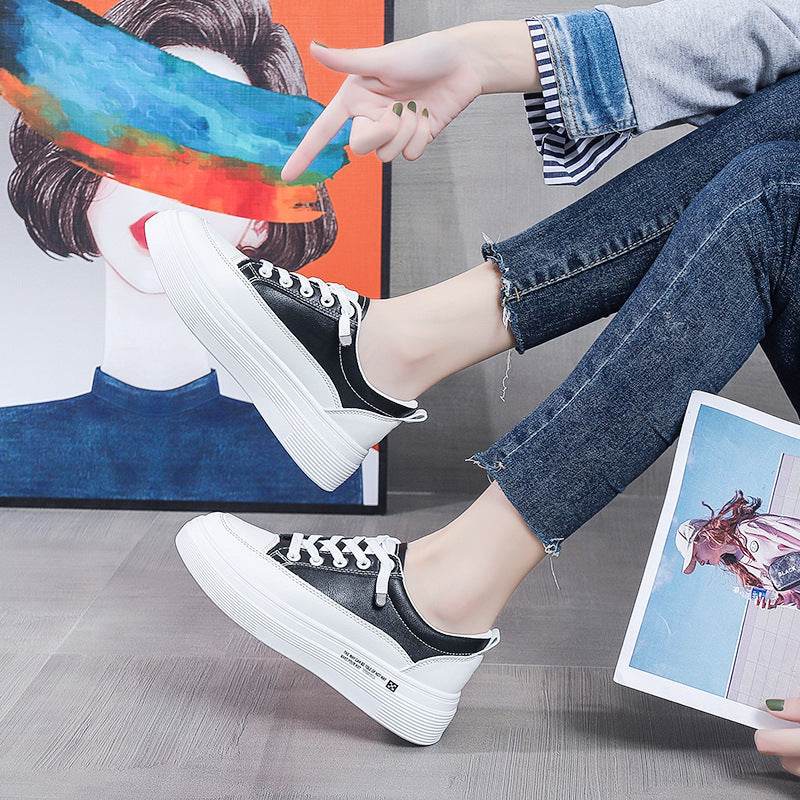 Buycenter Women’s Casual Thick-soled Shoes - Trendy Western Style Footwear - Buy Center