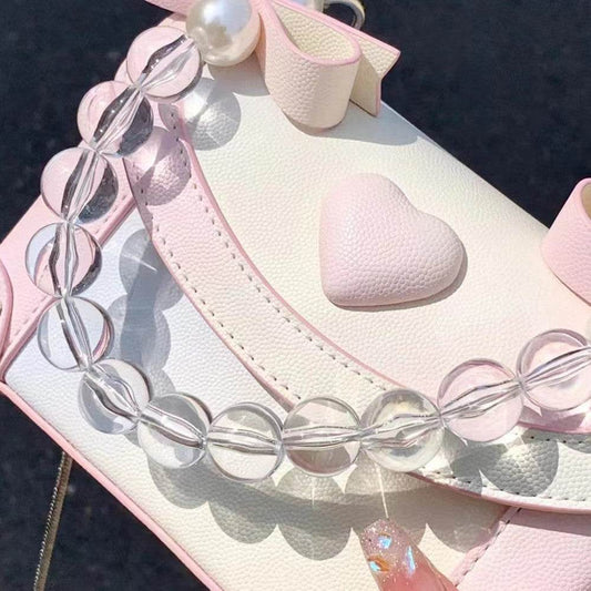 Buycenter Fashion Pearl Crossbody Handbag - Stylish Evening Bag - Buy Center