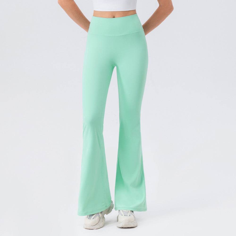 Buycenter High Waisted Hip Lifting Yoga Pants - Flared, Breathable Fit - Buy Center