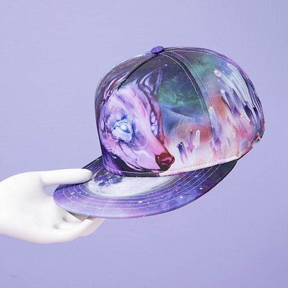 Buycenter Hip Hop Printed Hat for Men - Breathable Summer Dome Style - Buy Center