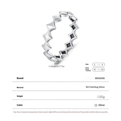 Retro Star Ring - Unique Silver Five-Pointed Star for Stylish Outfits - Buy Center