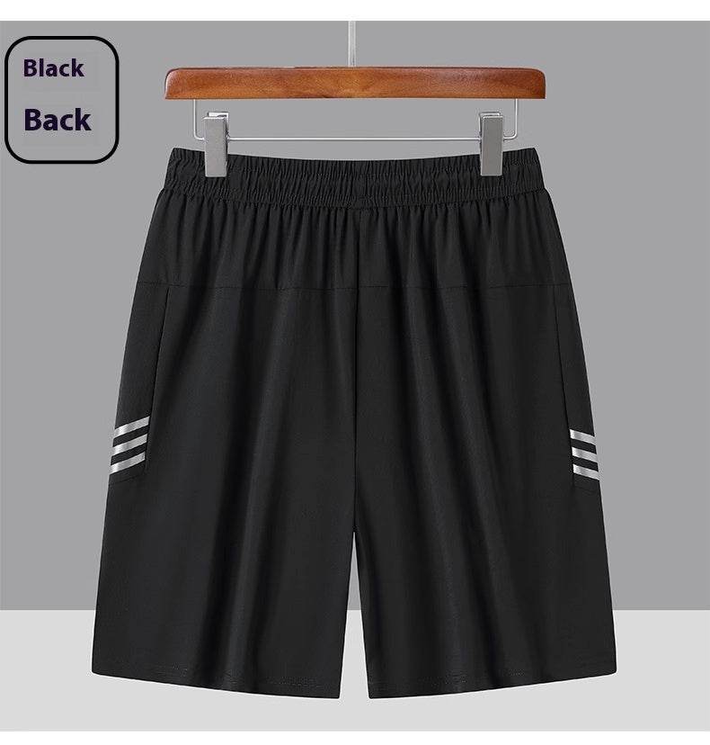 Buycenter Cotton Quick-Drying Straight Shorts - Casual & Comfortable Fit - Buy Center