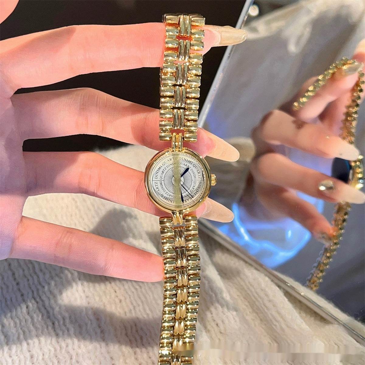 Women's Light Luxury Gold Chain Watch - Elegant & Versatile 2025 Styles - Buy Center
