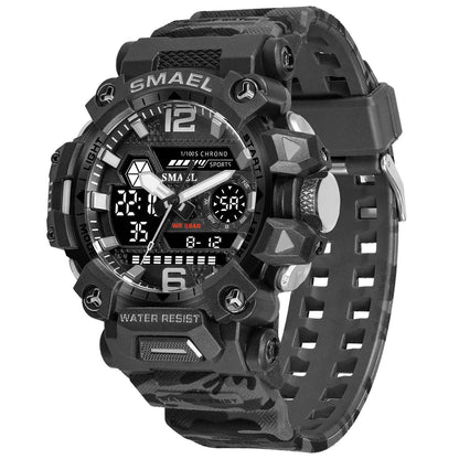 Tactical Camouflage Alloy Watch - Luminous & Waterproof Outdoor Accessory - Buy Center