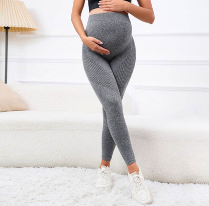 High Waist Pregnancy Yoga Pants - 3D Belly Support for Ultimate Comfort - Buy Center