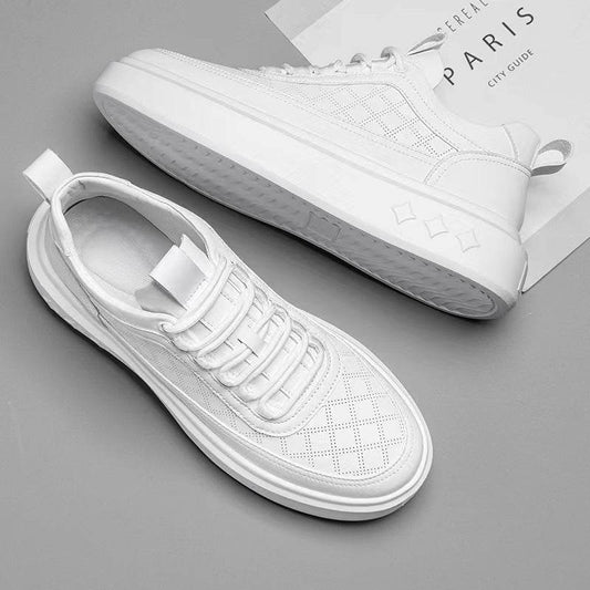 British Style Casual Board Shoes - Thick Soled & Breathable Comfort - Buy Center