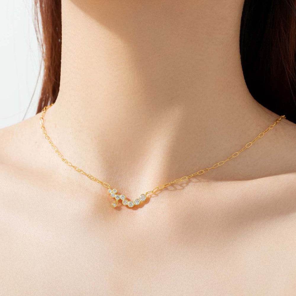 Buy Center Retro Diamonds Necklace & Bracelet Set for Women - Fashion Jewelry - Buy Center