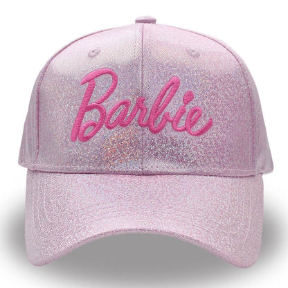 Buycenter Colorful Barbie Girl Baseball Cap - Pink Embroidered Fashion Hat - Buy Center
