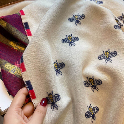 Women's Tassel Shawl Scarf - Stylish Warmth for Autumn & Winter - Buy Center